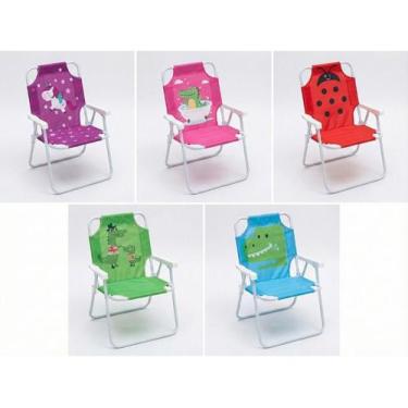 Imagem de Cadeira Infantil Praia Piscina Bebê Menino Menina Reforçada - MBFIT, M