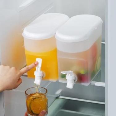 Imagem de Jarra Dispenser de Bebidas 3,5L com Torneira Snel Home  Suqueira Plást