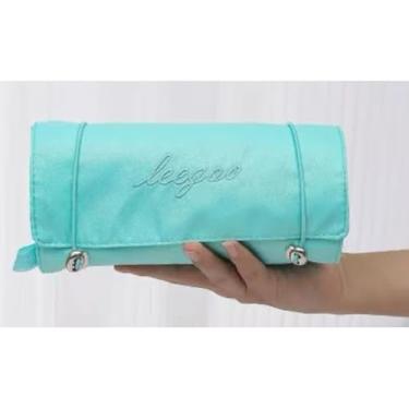 Imagem de Necessaire Organizador Cosmético Maquiagem Feminino Para Viagem Em Alto.(VERDE-916)