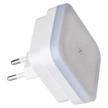 Imagem de Luz de Tomada LED Quadrada Bivolt  Ideal p/ Quartos Infantis - Moment