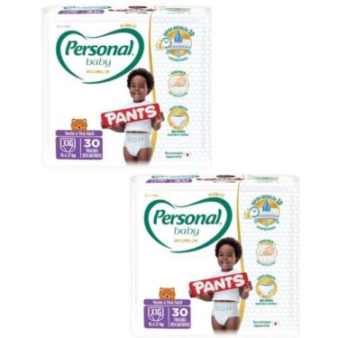 Imagem de Fraldas Personal Baby Premium Pants HIPER -2 Pacotes Tamanho XXG Kit c
