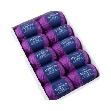 Imagem de Fio De Lã Fina De 500g Para Tricô Artesanal DIY, Moda De Outono E Inve