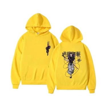 Imagem de Hoodie Unissex Jujutsu Kaisen Fushiguro Toji Com Estampa De Anime Japo