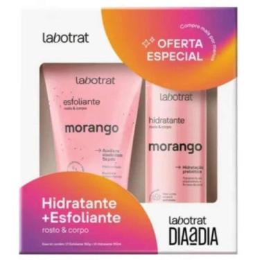 Imagem de Kit Labotrat Hidratante + Esfoliante Dia a Dia Morango 340g