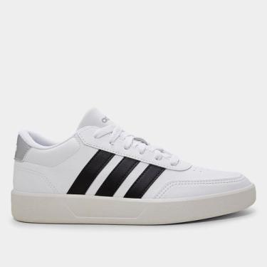 Imagem de Tênis Adidas Breaknet Feminino, Off white, Preto, 35
