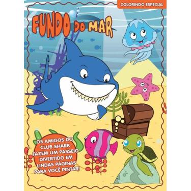 Imagem de Livro - Fundo do Mar Colorindo Especial - On Line Editora