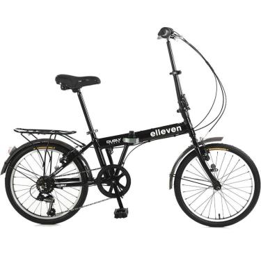 Imagem de Bicicleta Dobrável em Alumínio Aro 20 6V Dubly Shimano Preta