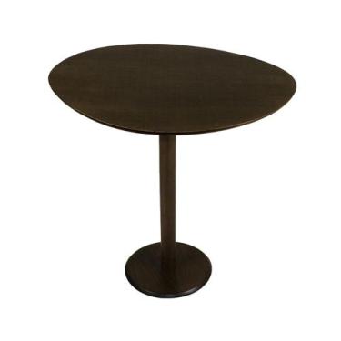 Imagem de Mesa Lateral Madeira Design Orgânico Laminada 50x64cm - 3 Cores dispon