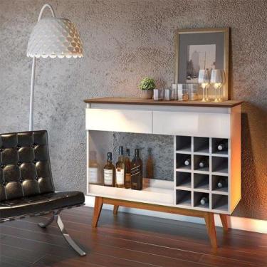 Imagem de Aparador Para Sala Ambiente Classic Ad Off White Freijó - Imcal - IMCA