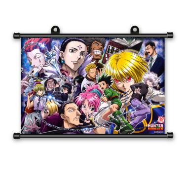 Imagem de Pôster Scroll de pintura de parede Hunter x Hunter 40x60cm