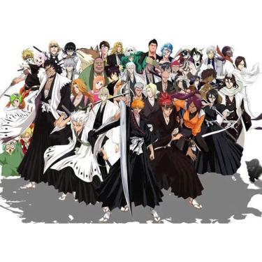 Imagem de Poster Bleach Anime Vintage Kraft Paper Print 20x30cm