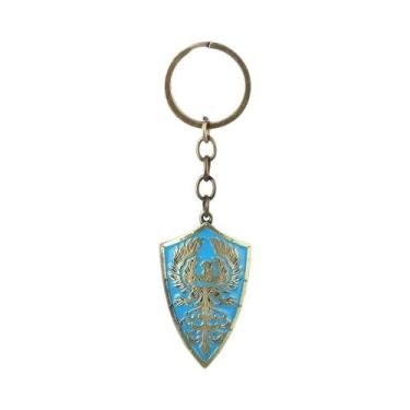 Imagem de Chaveiro Pingente Escudo Fogueira Dark Souls 3 Para Homens E Mulheres,