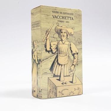Imagem de Naipes de Tarot Naibi Di Giovanni Vacchetta 11x6 cm 78 Cartas - Marca 