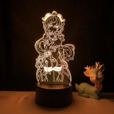 Imagem de Luz noturna LED 3D Plants vs Zombies que mudam de cor para crianças - 