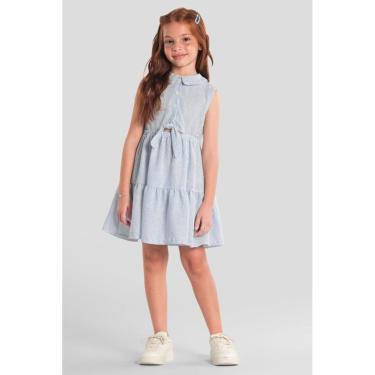 Imagem de Vestido infantil menina fio tinto Mundi-Feminino