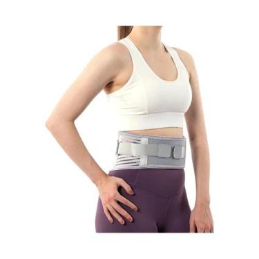 Imagem de Cinta Lombar Ajustável Para Alívio Da Dor, Suporte Para Ciática, Respi