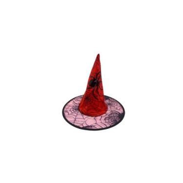 Imagem de Chapéu Aranha Halloween - Royal Toys, Rosa