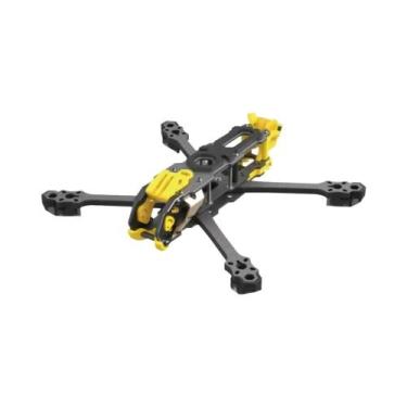 Imagem de Kit De Estrutura Mario 5 O4 Em Fibra De Carbono Para Drone De Corrida 