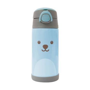 Imagem de Garrafa Térmica Parede Dupla Gummy Azul Buba 400ml