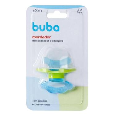 Imagem de Mordedor para Bebê Massageador Alivia Dor na Gengiva Buba