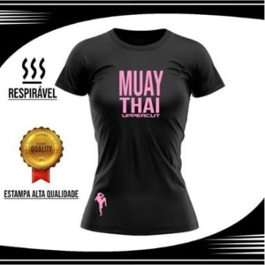 Imagem de Camisa Dry Muay Thai Quadrado War Mc Rs - Uv50+ Feminina-Feminino