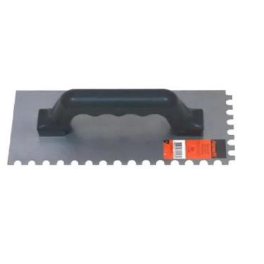 Imagem de Desempenadeira Aco Dentada 25,6X12 Cm Cabo Plastico Famastil