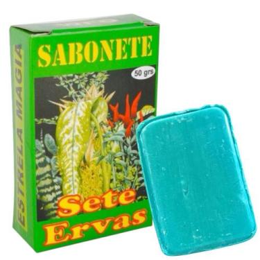 Imagem de Sabonete Sete Ervas  Limpeza Energética  Proteção  Renovação Espiritua