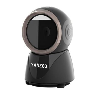Imagem de Yanzeo Scanner de código de barras de desktop YS867 automático de alta velocidade omnidirecional mãos livres 1D/2D QR Scanner