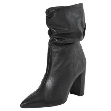 Imagem de Bota Feminina Confortavel Casual Salto Bloco Alto Via Marte-Feminino