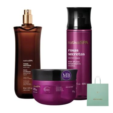 Imagem de Kit Presente Nativa Spa Rosas Secretas O Boticário Colônia