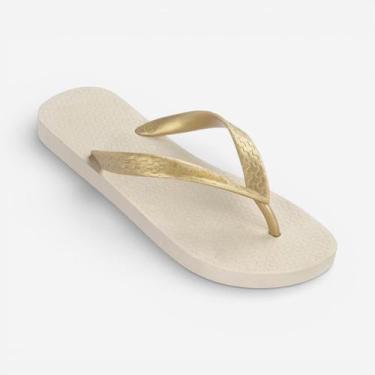 Imagem de Chinelo Ipanema Clássica Feminina Bege, Bege, Ouro light, 36