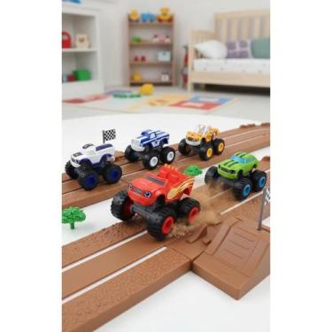 Imagem de 6 Carrinhos Aventura Monster Machine 6cm Diversão Garantida! - Congrat