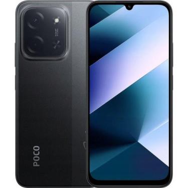 Imagem de POCO C85 Global 8GB RAM 256GB, Bateria 6000mAh, Tela 120Hz, Cor Black,