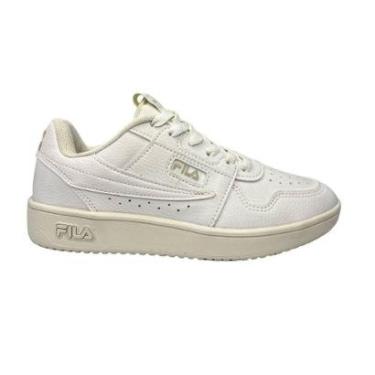 Imagem de Tênis Casual Fila T-1 Mid Estilo Classico Anos 80-Unissex