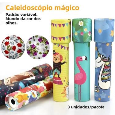 Imagem de Conjunto De Caleidoscópios Coloridos Para Meninos E Meninas, Brinquedo