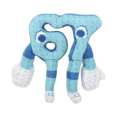 Imagem de Boneco De Pelúcia Azul No.67: Brinquedo Macio E Divertido Para Criança