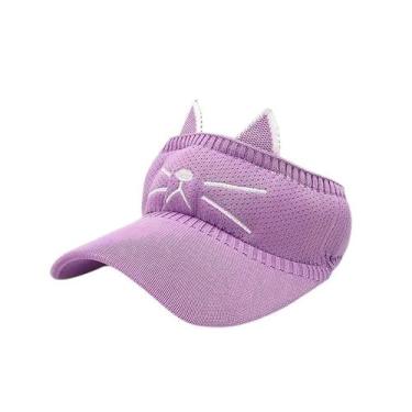 Imagem de Viseira Infantil Original Estilosa - SEM MARCA, Lilaz