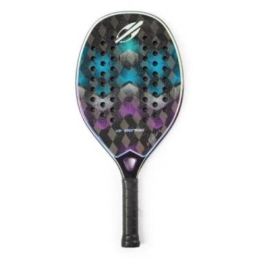 Imagem de Raquete Beach Tennis Vini Font II Roxo/Azul Mormaii, Roxo, S/VOLTAGEM