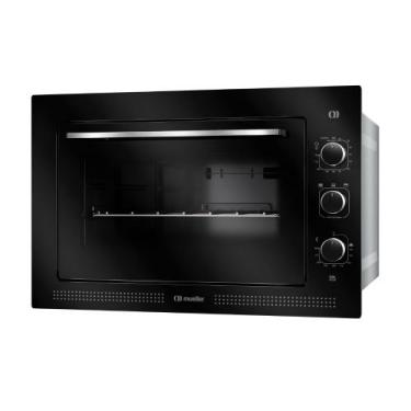 Imagem de Forno Elétrico de Embutir Mueller 50 Litros Preto Fosco com Painel Dig