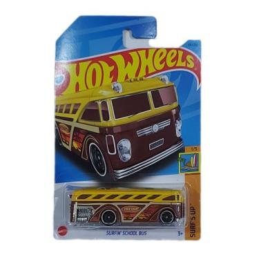 Imagem de Surfin School Bus SurfS Up Hot Wheels 2023 Lote A HKJ32