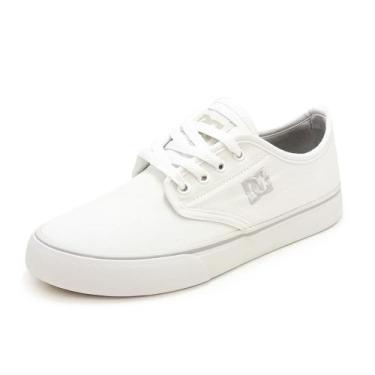 Imagem de Tênis DC District White Grey, 35, Branco