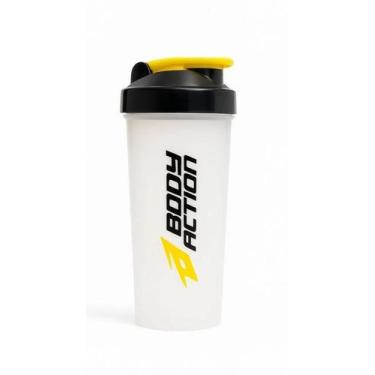 Imagem de Coqueteleira 1 Dose (600 ml) - Cor: Tampa Amarela - Body Action