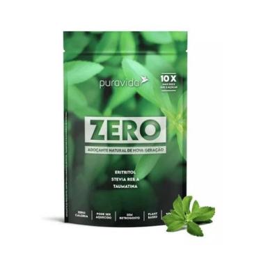 Imagem de Adoçante Zero Premium Puravida100g Stevia Taumatina