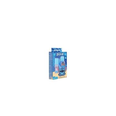 Imagem de Kit Esmalte Impala Brilho Labial Stitch Unha Disney Infantil