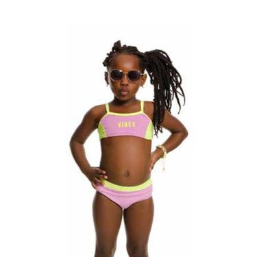 Imagem de Biquini Infantil Roxo Banana Danger, Roxo, 1