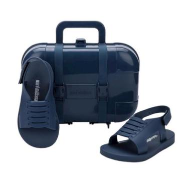 Imagem de Sandalia Mini Melissa Kind 33750, Azul, 29