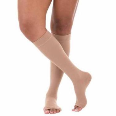 Imagem de Meia 3/4 Comfortline Cotton Com Ziper 20-30 Curta - Venosan, XXG, Bran