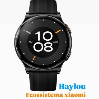 Imagem de Relógio Smartwatch Xiaomi, Haylou Solar Lite 2 Black Piano Bluetooth 5