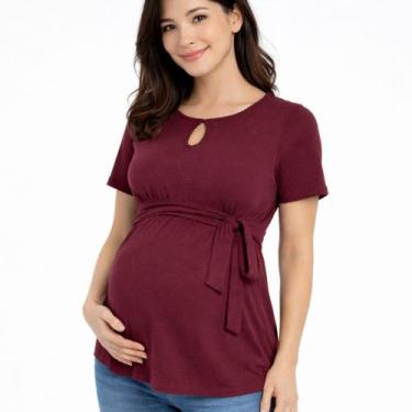 Imagem de Gravida Blusa Feminina - Sob medida moda Gestante, G