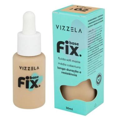 Imagem de Base Líquida Fix - VIZZELA -, Cor 08